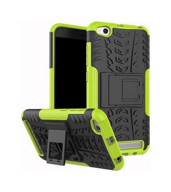Pouzdro TopQ Xiaomi Redmi 5A zelené se stojánkem 26934