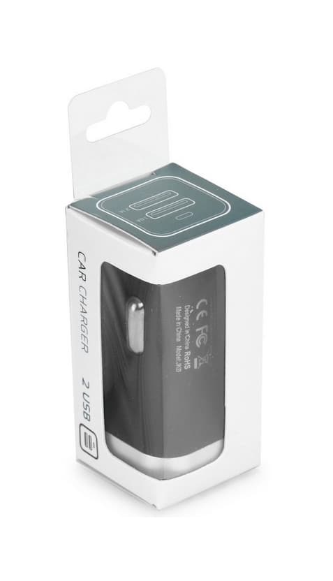 Autodobíječ TopQ USB Dual 3.1 A černý 28318 - náhled 1