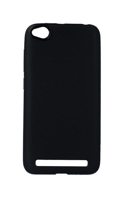 Pouzdro TopQ Carbon Xiaomi Redmi 5A silikon černý 29849