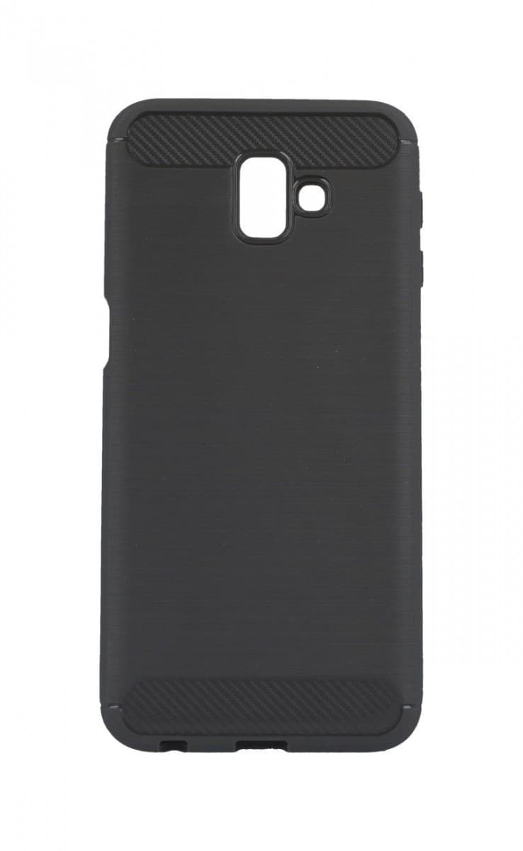 Pouzdro TopQ Samsung J6+ silikon šedý 35069