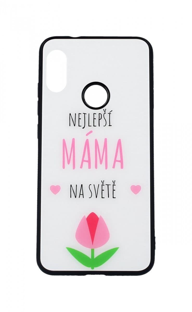 Pouzdro TopQ GLASS Xiaomi Mi A2 Lite pevné nejlepší máma na světě 35461