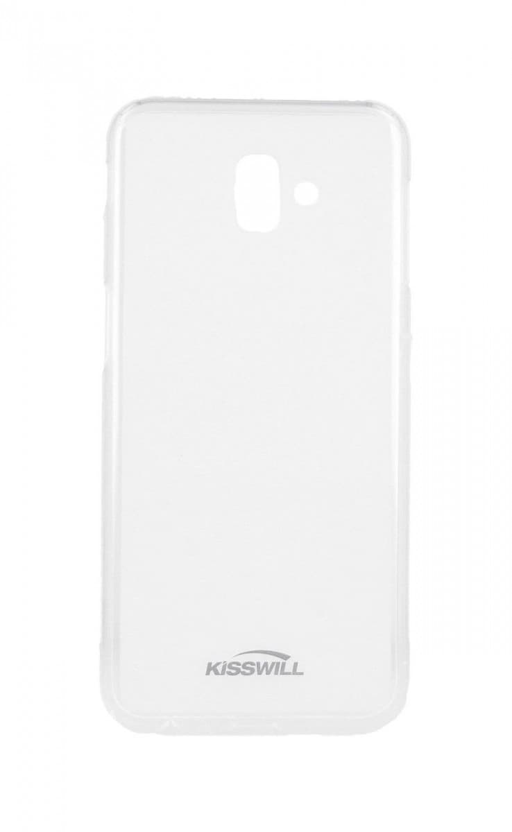 Pouzdro KISSWILL Samsung J6+ silikon světlý 35559
