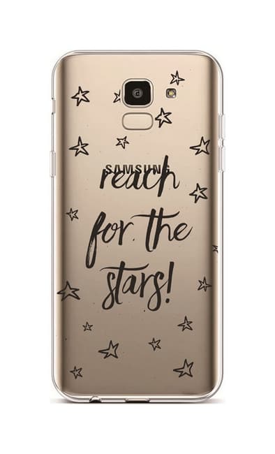 Kryt TopQ Samsung J6 silikon Reach For The Stars 37887