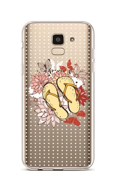 Kryt TopQ Samsung J6 silikon Žabky 37954