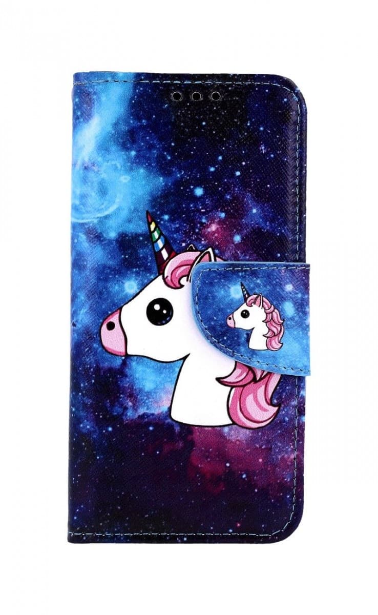 Pouzdro TopQ Samsung M20 knížkové Space Unicorn 41035 - náhled 1