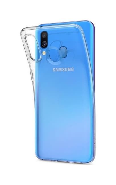 Kryt TopQ Samsung A40 silikon ultratenký průhledný 0,5 mm 41364