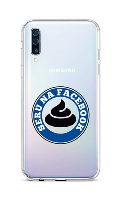 Kryt TopQ Samsung A50 silikon Facebook 42978
