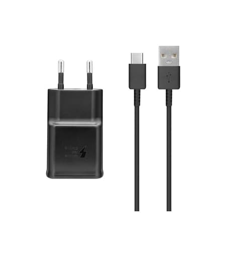 Originální nabíječka na mobil Samsung EP-TA200EBE +  EP-DG970BBE černá 43636 - náhled 1