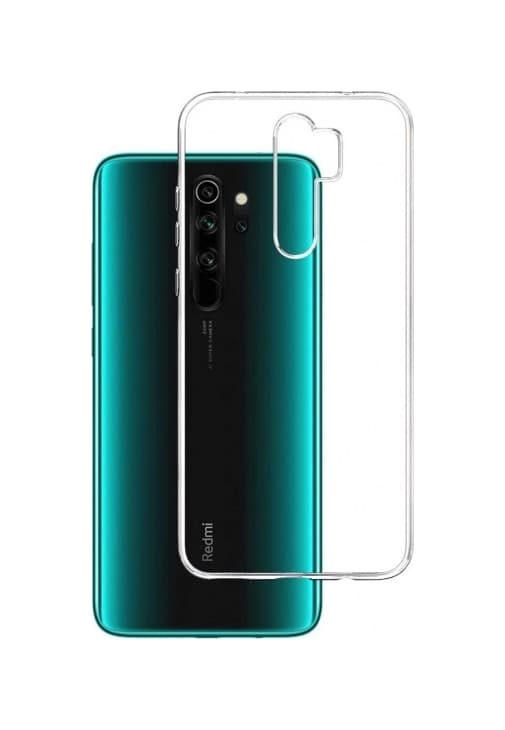 Kryt TopQ Xiaomi Redmi Note 8 Pro silikon průhledný ultratenký 0,5 mm 44122