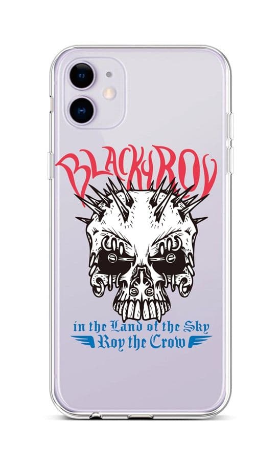 Kryt TopQ iPhone 11 silikon Black Roy 45037