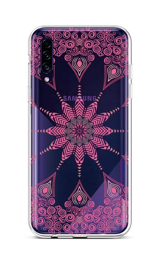 Kryt TopQ Samsung A30s silikon Pink Mandala 45190