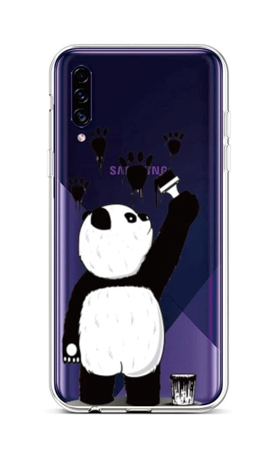 Kryt TopQ Samsung A30s silikon Rebel Panda 45275