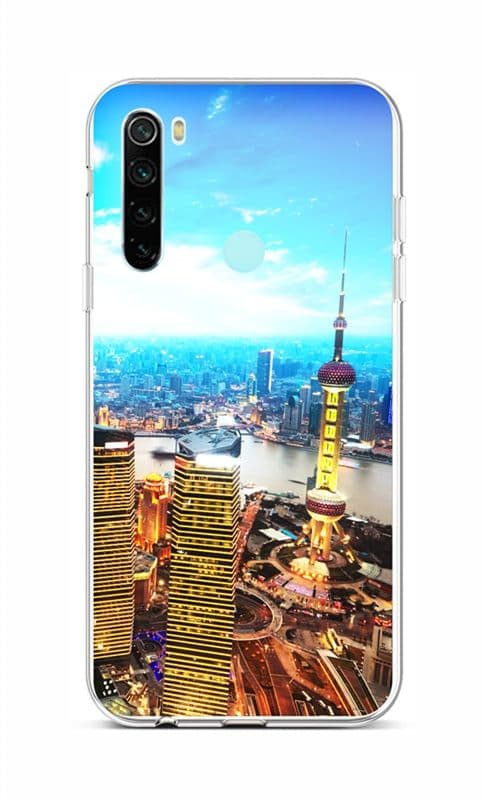 Kryt TopQ LUXURY Xiaomi Redmi Note 8 pevný City 45342