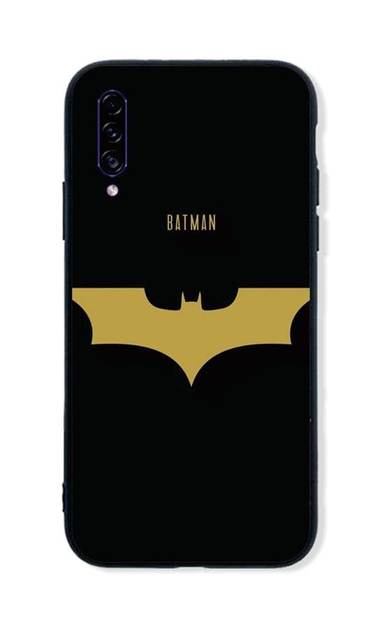 Kryt TopQ LUXURY Samsung A30s pevný Gold Batman 45379