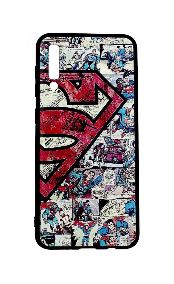 Kryt TopQ Samsung A30s 3D silikon Superman 45754