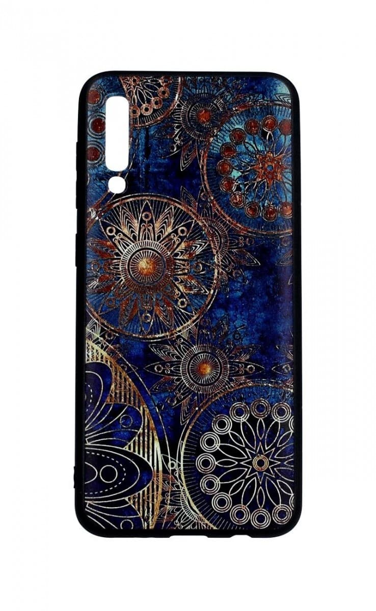 Kryt TopQ Samsung A30s 3D silikon Modrý orient 45798