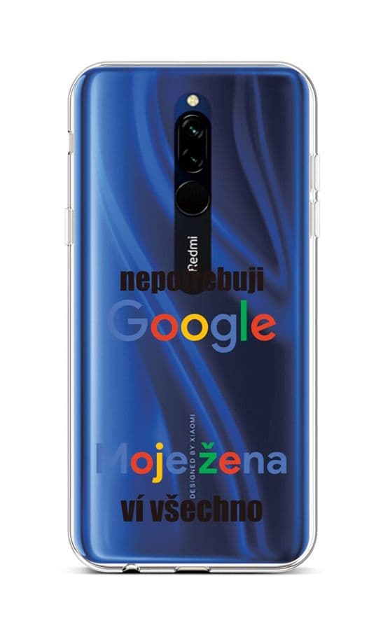 Kryt TopQ Xiaomi Redmi 8 silikon Google 46501