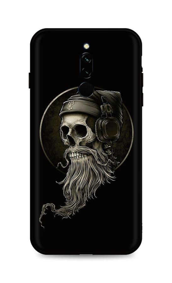 Kryt TopQ Xiaomi Redmi 8 silikon Music Skeleton 46645