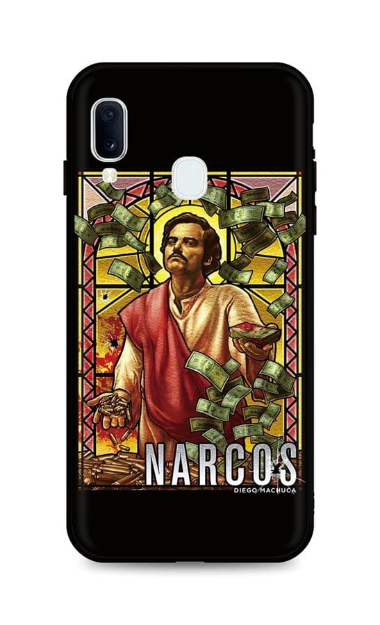 Kryt TopQ Samsung A20e silikon Narcos 46785