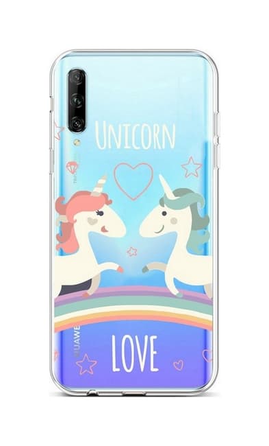 Kryt TopQ Huawei P Smart Pro silikon Unicorn Love 46918