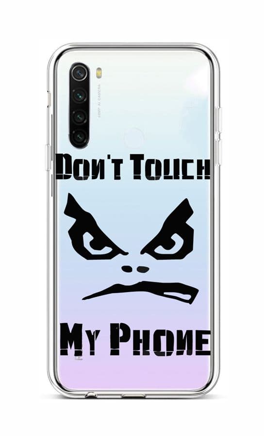Kryt TopQ Xiaomi Redmi Note 8T silikon Don't Touch průhledný 47103