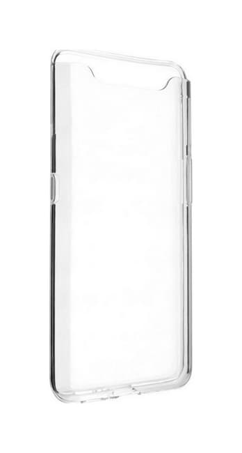 Pouzdro TopQ Samsung A80 silikon průhledný ultratenký 0,5 mm 47295