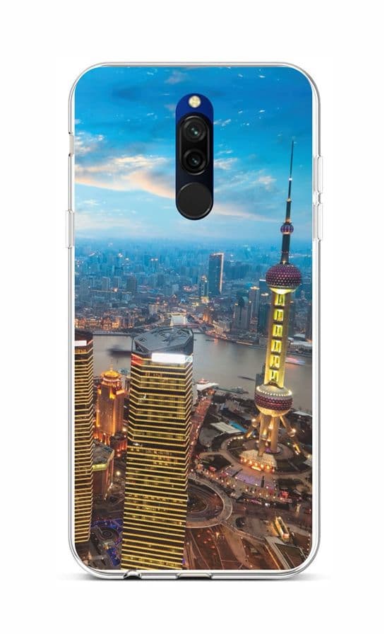 Kryt TopQ Xiaomi Redmi 8 silikon City 48166