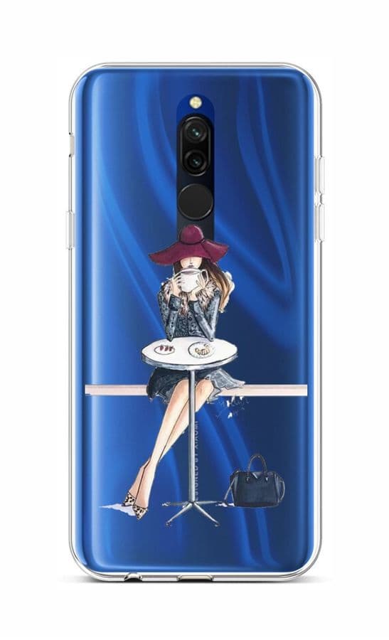 Kryt TopQ Xiaomi Redmi 8 silikon Lady 6 48170