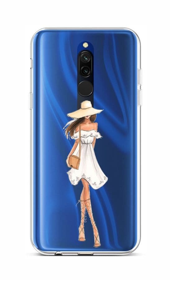 Kryt TopQ Xiaomi Redmi 8 silikon Lady 5 48173