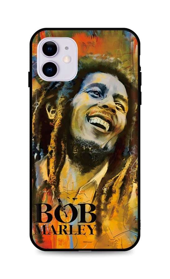 Kryt TopQ iPhone 11 silikon Bob Marley 48924