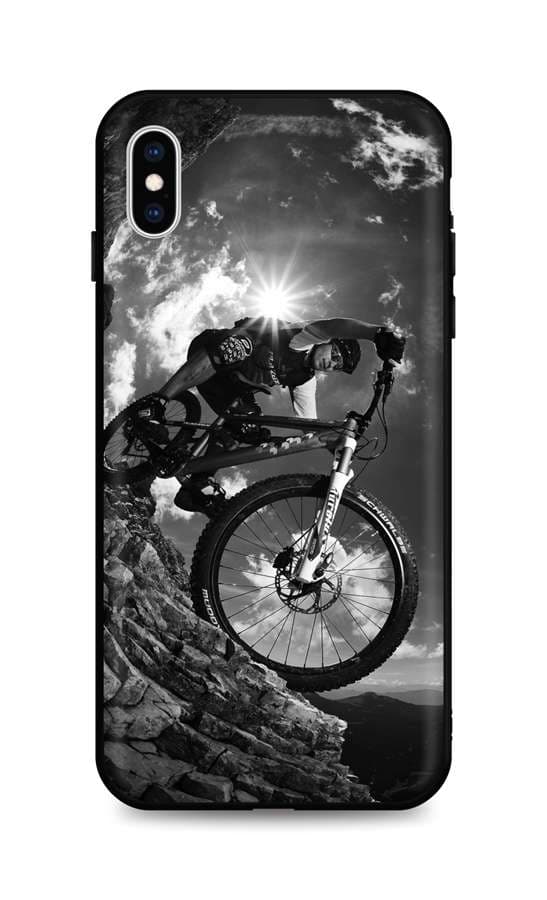 Kryt TopQ iPhone XS silikon Mountain Rider 49148