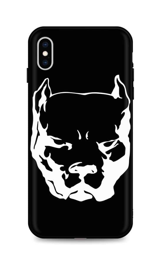 Kryt TopQ iPhone XS silikon Pitbull 49160