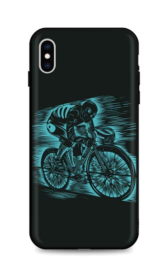 Kryt TopQ iPhone XS silikon Speeding 49174