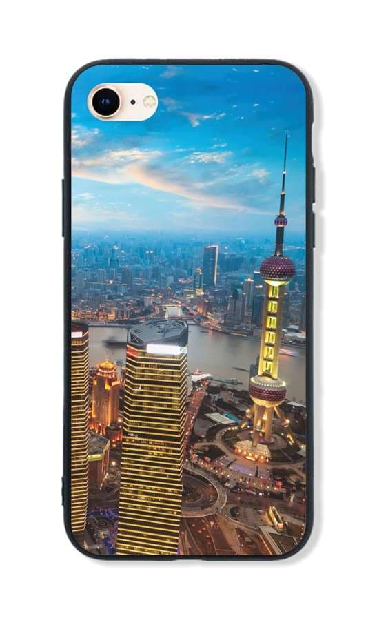 Kryt TopQ LUXURY iPhone SE 2020 pevný City 49217