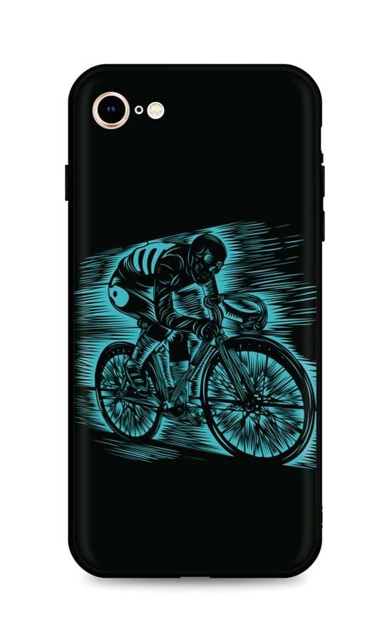Kryt TopQ iPhone SE 2020 silikon Speeding 49297