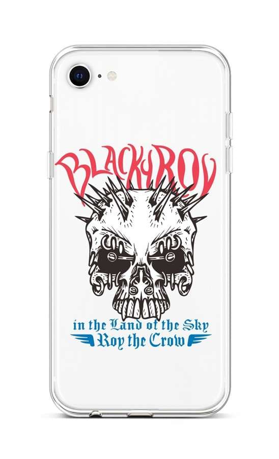 Kryt TopQ iPhone SE 2020 silikon Black Roy 49572
