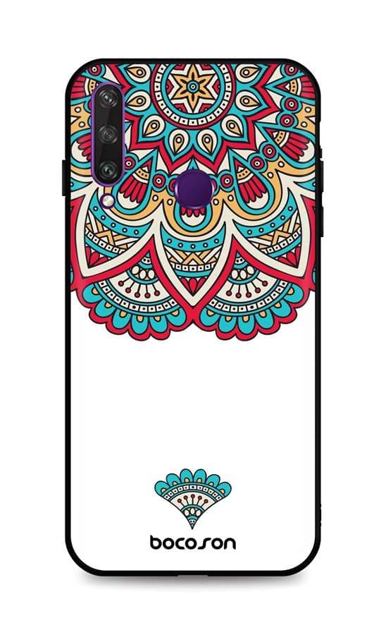 Kryt TopQ Huawei Y6p 3D silikon Barevný motiv 50316