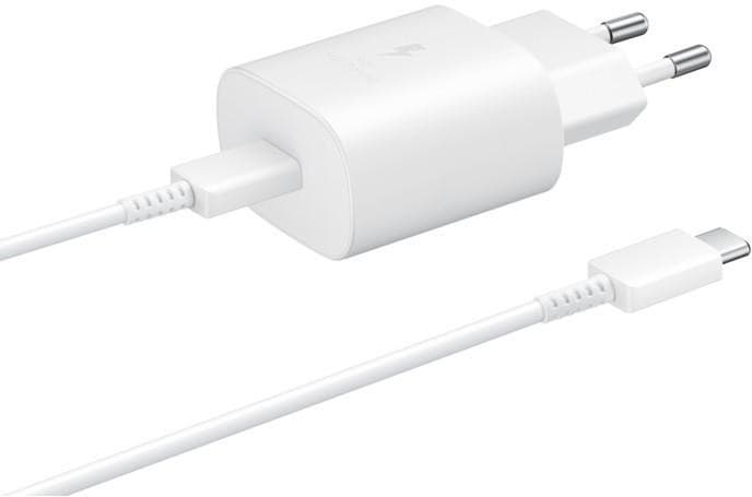 Originální USB-C (USB type-C) rychlonabíječka Samsung EP-TA800EWE + EP-DA705BWE bílá 50421