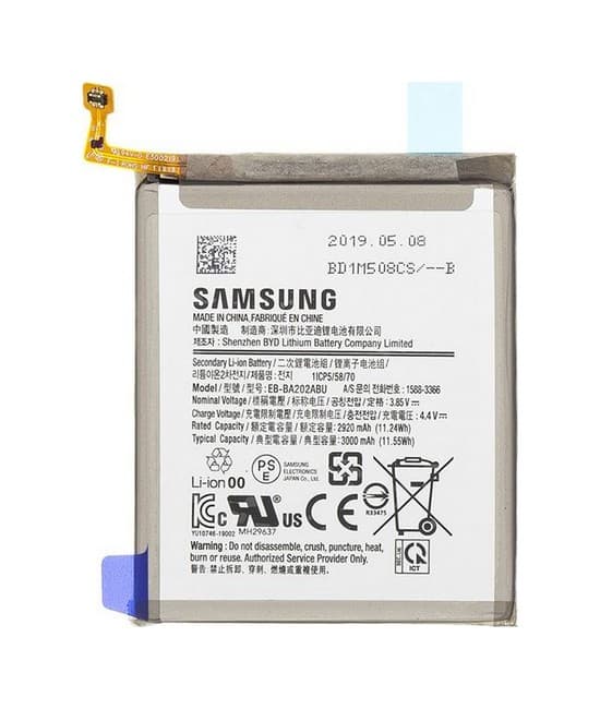 Originální baterie Samsung EB-BA202ABU Samsung A20e 3000mAh - originální 50483