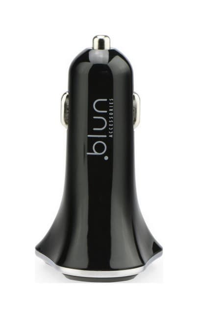 Autodobíječ Blun 4.0A se třemi USB porty černý 50565