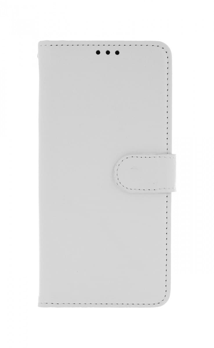 Kryt TopQ Huawei Y6p knížkový bílý s přezkou 50672 - náhled 1