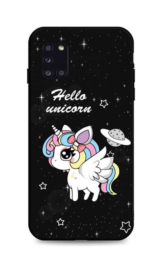 Kryt TopQ LUXURY Samsung A31 pevný Unicorn 50893