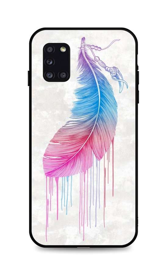 Kryt TopQ LUXURY Samsung A31 pevný Feather 50894