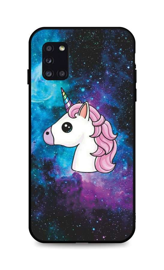 Kryt TopQ LUXURY Samsung A31 pevný Space Unicorn 50903