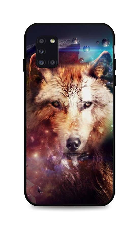 Kryt TopQ LUXURY Samsung A31 pevný Wolf 50905