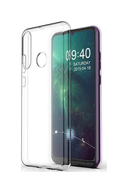 Pouzdro TopQ Huawei Y6p silikon průhledný ultratenký 50968