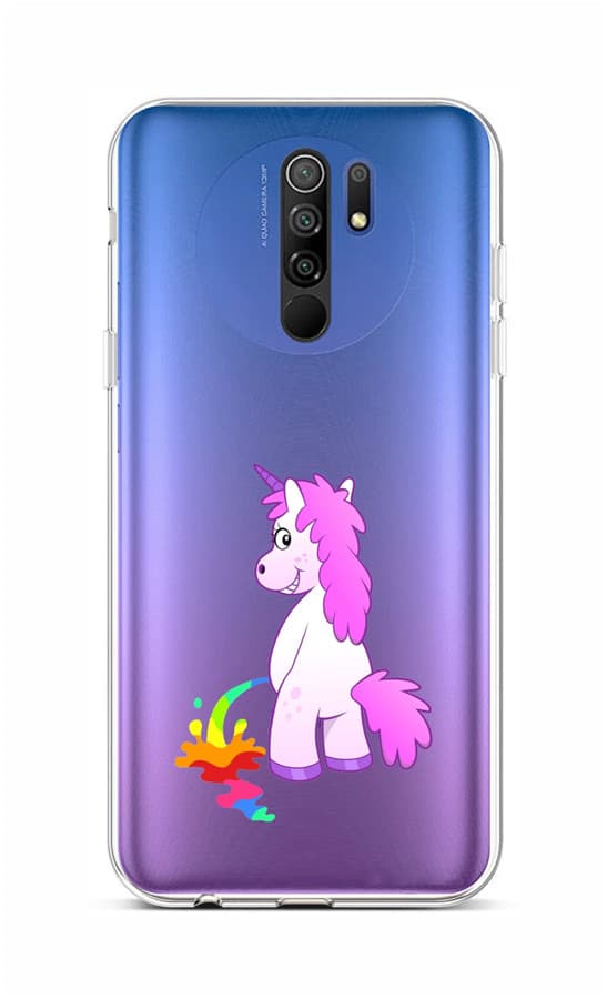 Kryt TopQ Xiaomi Redmi 9 silikon Rude Unicorn 50976