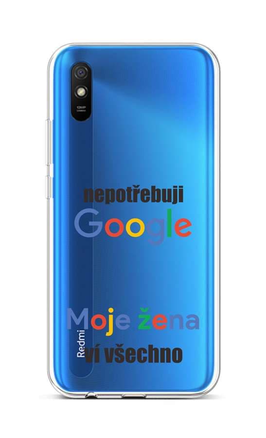 Kryt TopQ Xiaomi Redmi 9A silikon Google 51388