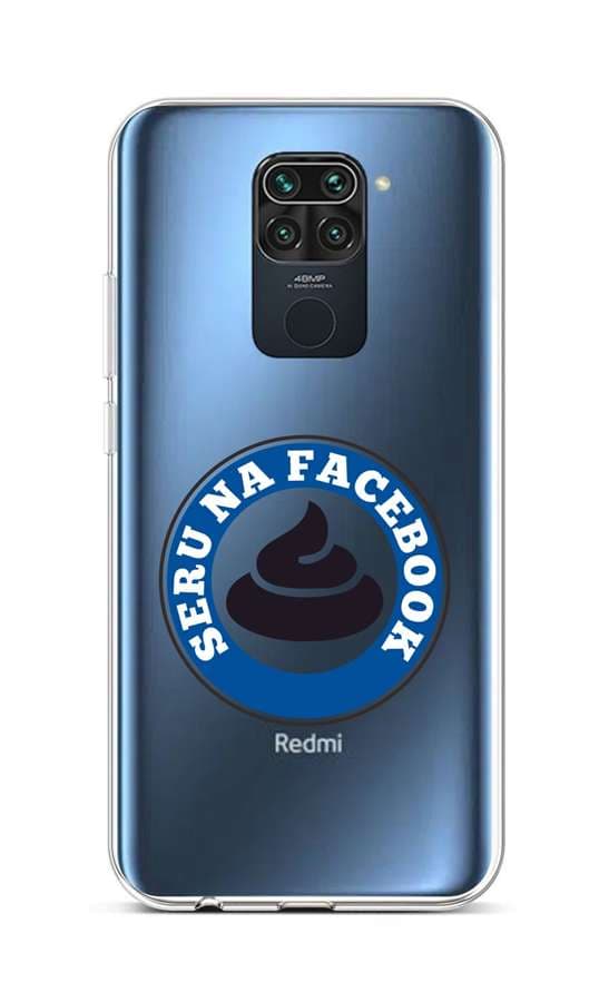 Kryt TopQ Xiaomi Redmi Note 9 silikon Facebook 51394