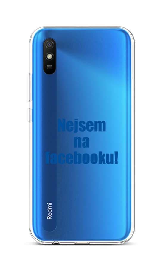 Kryt TopQ Xiaomi Redmi 9A silikon Nejsem na Facebooku 51406